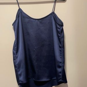 Topshop silk tank top
